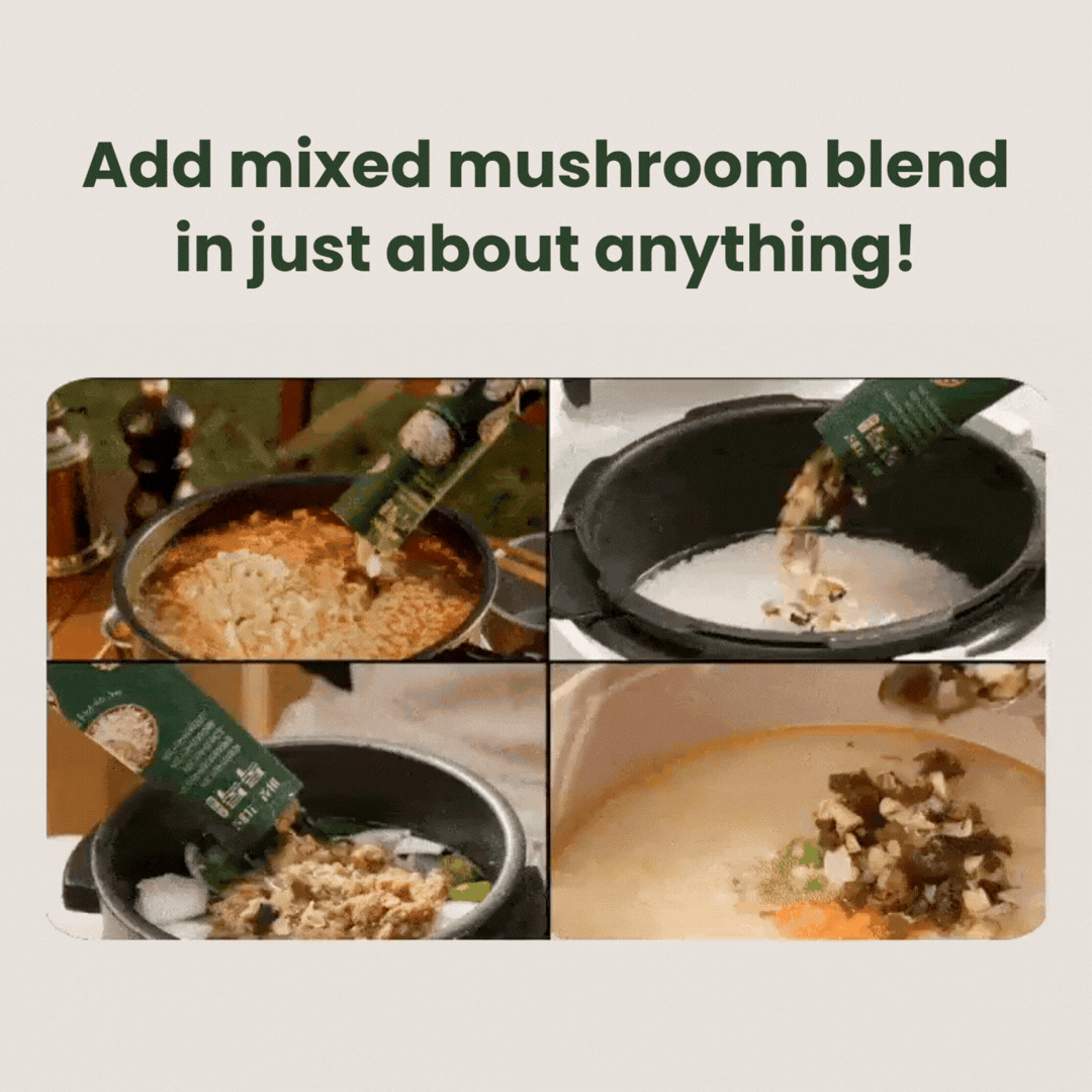 Dried Mixed Mushrooms (Chopped) 버섯 그대로 톡톡