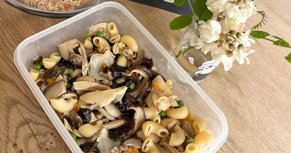 Mushroom and Root Vegetable One-Pot Pasta