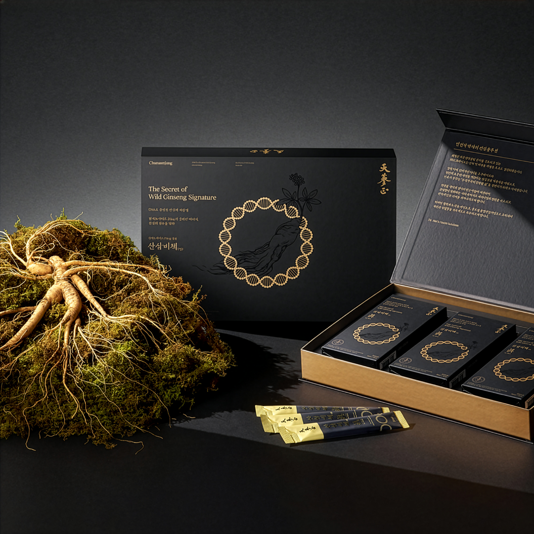 Chunsamjung Sansam Bichaek 천삼정 산삼 비책