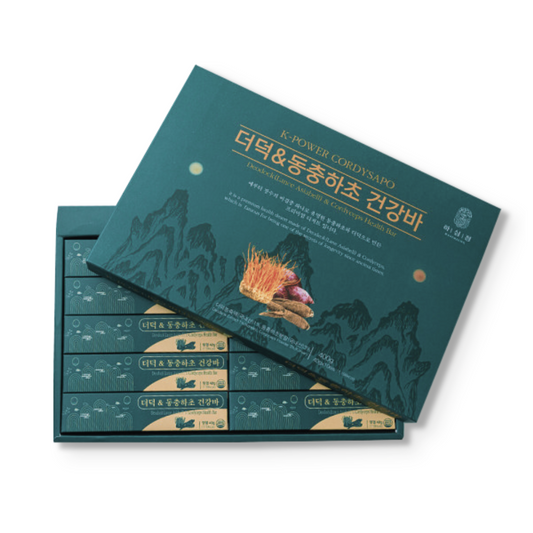 Deodock & Cordyceps Health Bar 더덕 & 동충하초 건강바