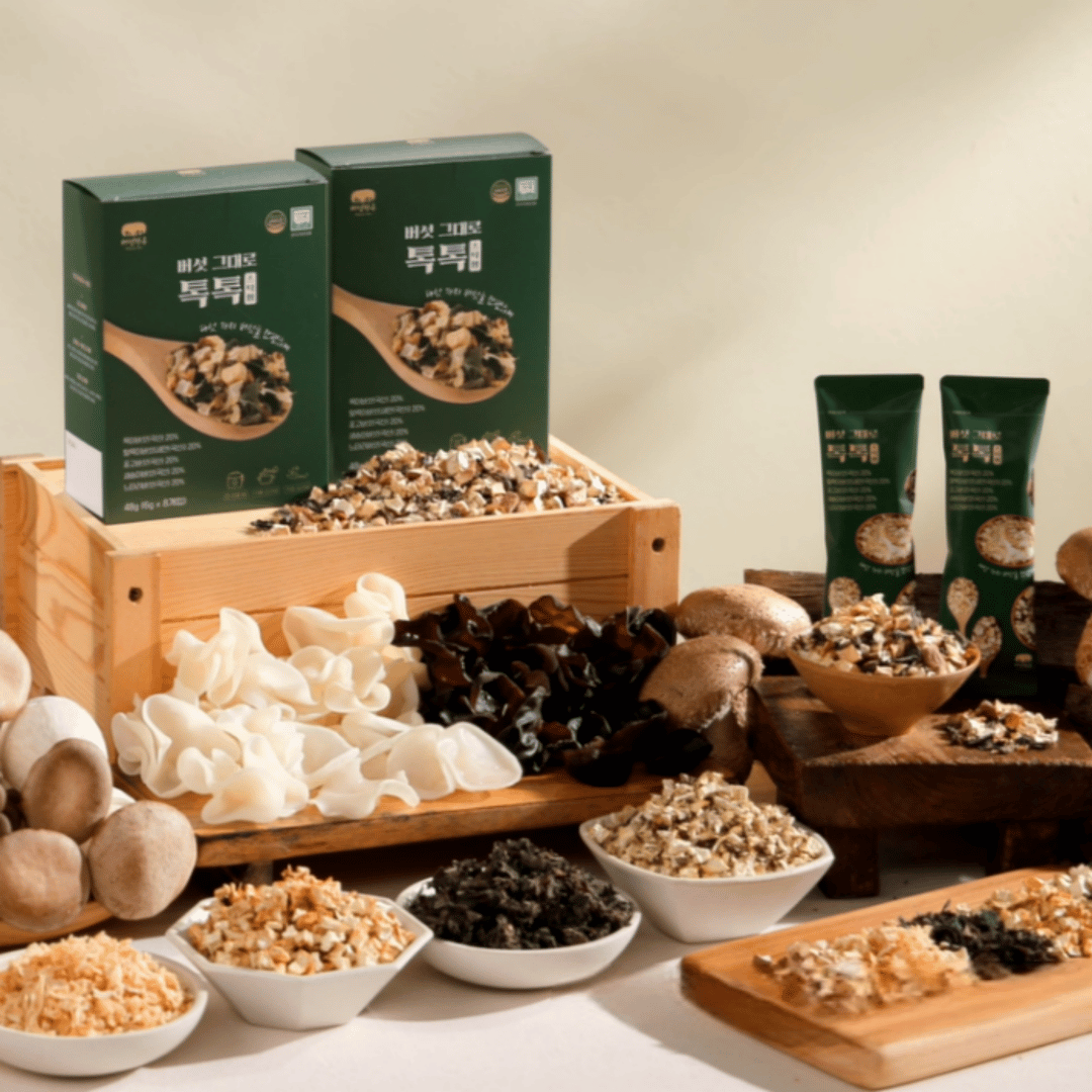 Dried Mixed Mushrooms (Chopped) 버섯 그대로 톡톡