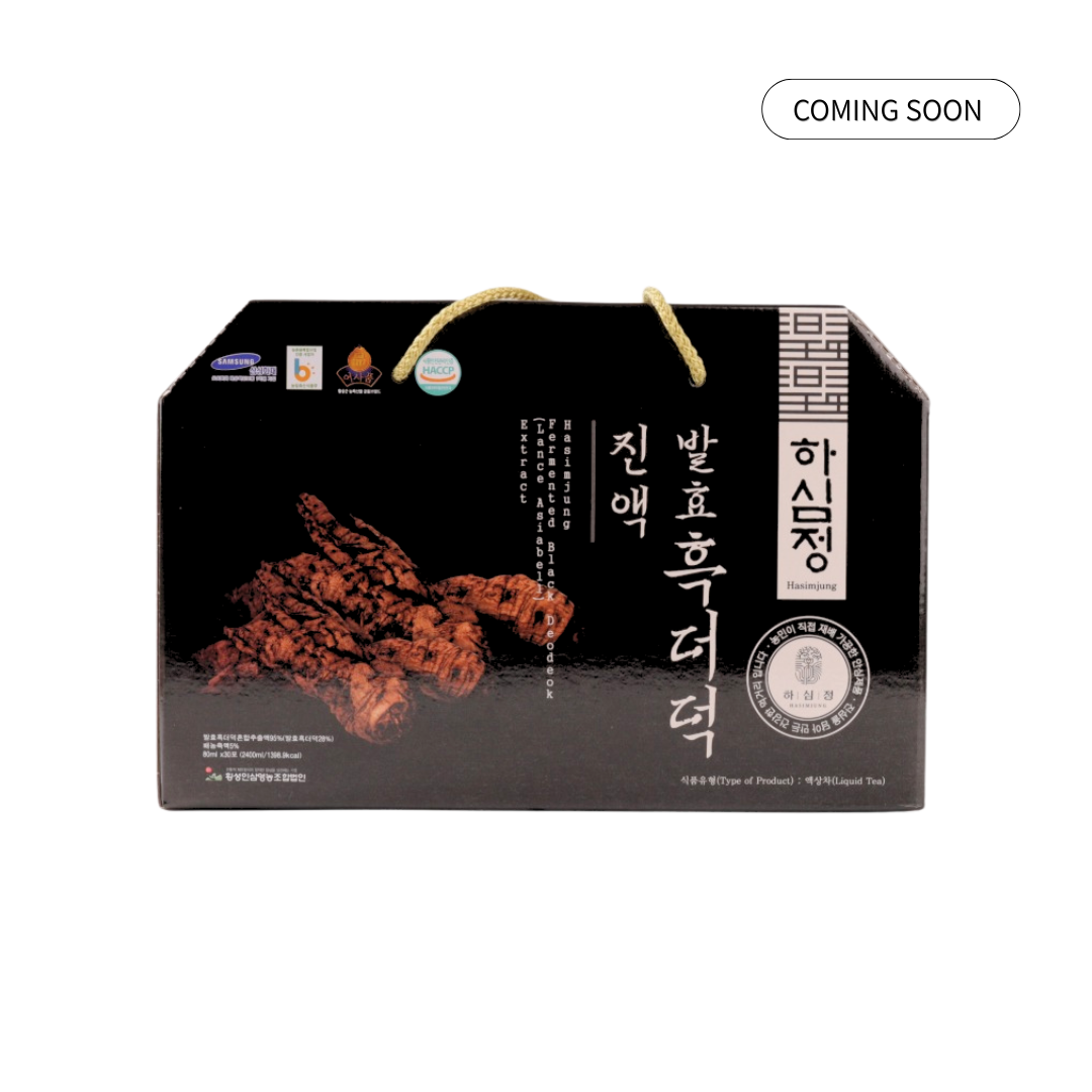Black Deodeok Concentrated Essence (80ml × 30 pouches)