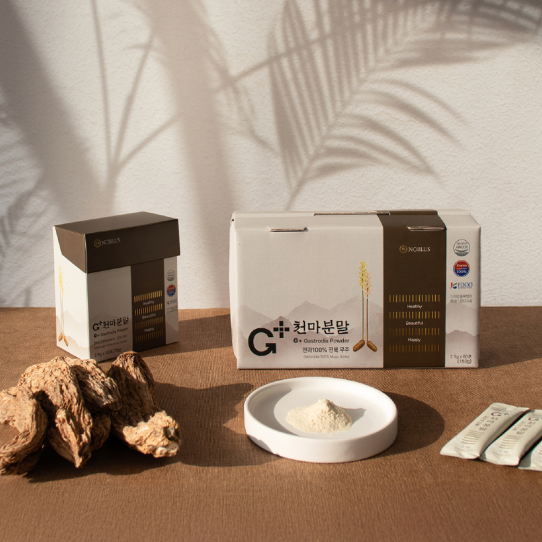G+ Gastrodia Elata Powder 지플러스 천마 분말 60pack (150g)