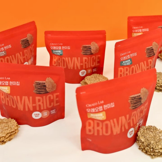 Oraeolab Mushroom Brown-Rice Chips 오래오랩 버섯 현미칩