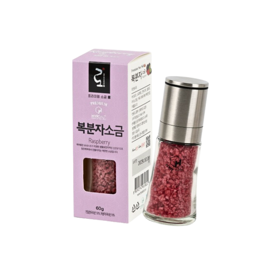 Premium Raspberry Salt (60g) 프리미엄 복분자 소금