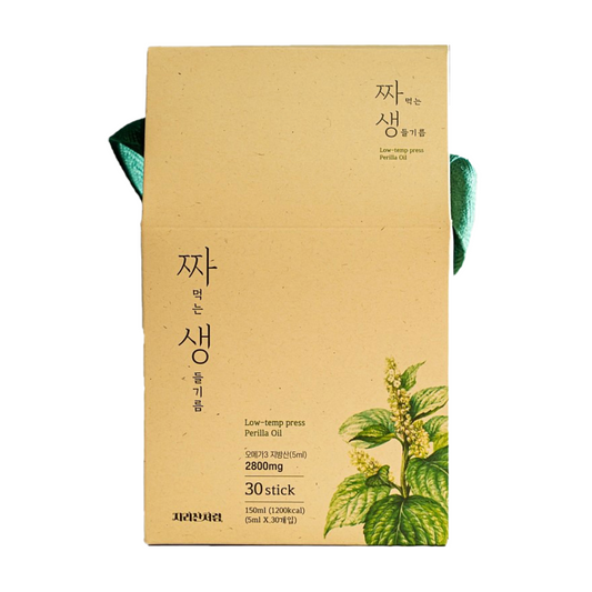 Low-temp Pressed Perilla Oil 지리산처럼 짜먹는 생들기름 스틱형