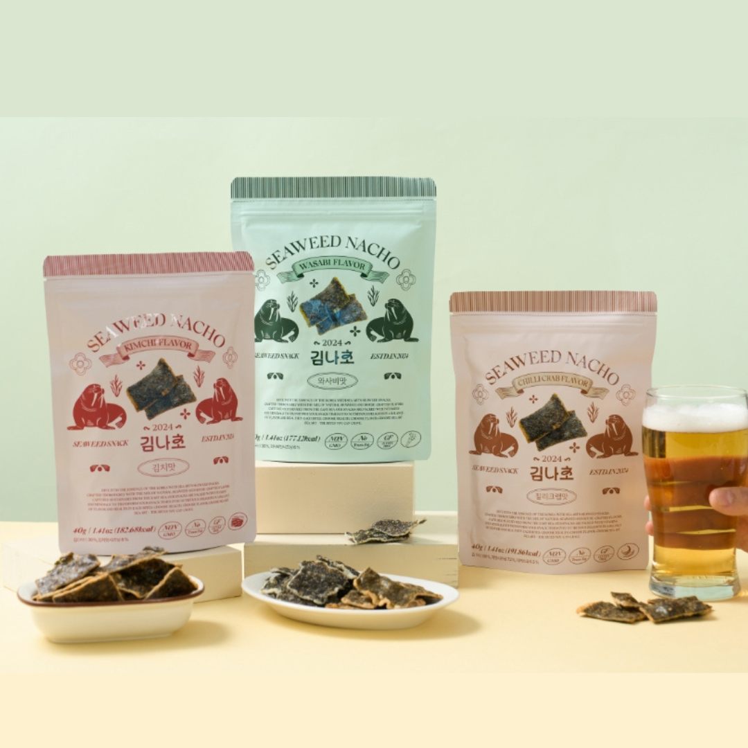 Seaweed Nacho 김나초 스낵 (40g)