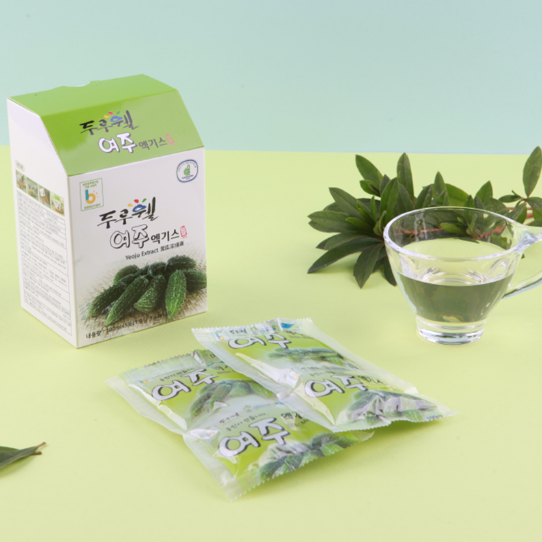 Duruwel Bitter Melon Extract 두루웰 여주 엑기스 (100ml/pouch x 5)